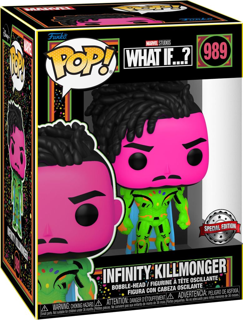 Marvel What If...? Infinity Killmonger 989 Special Edition - Funko Pop!