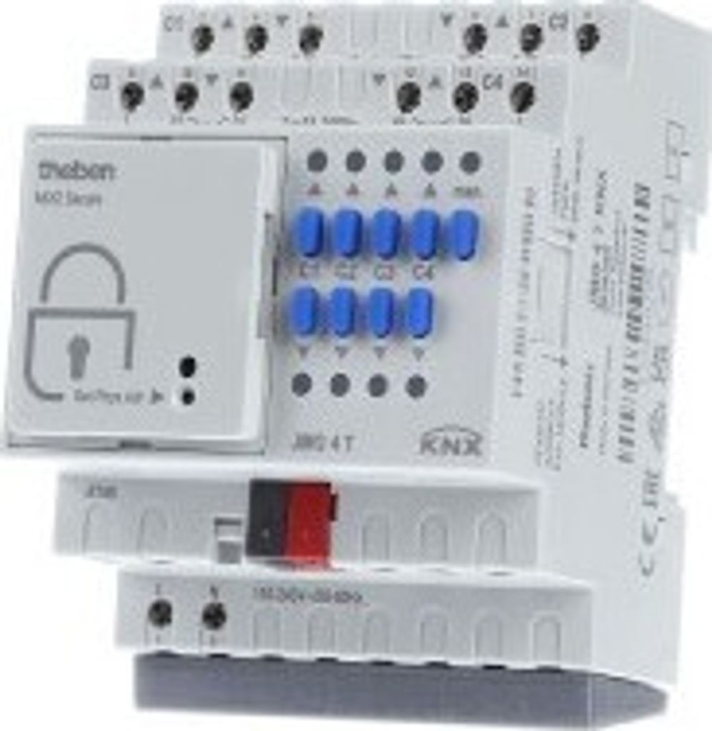 Theben 4930250 MIX2-Grundmodul JMG 4 T KNX Jalousieaktor 4 Kanal