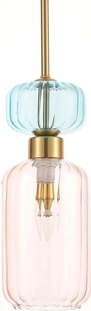 Lustre Suspension Rose MOLLY PINK E14 - Plafonnier Moderne et Élégant