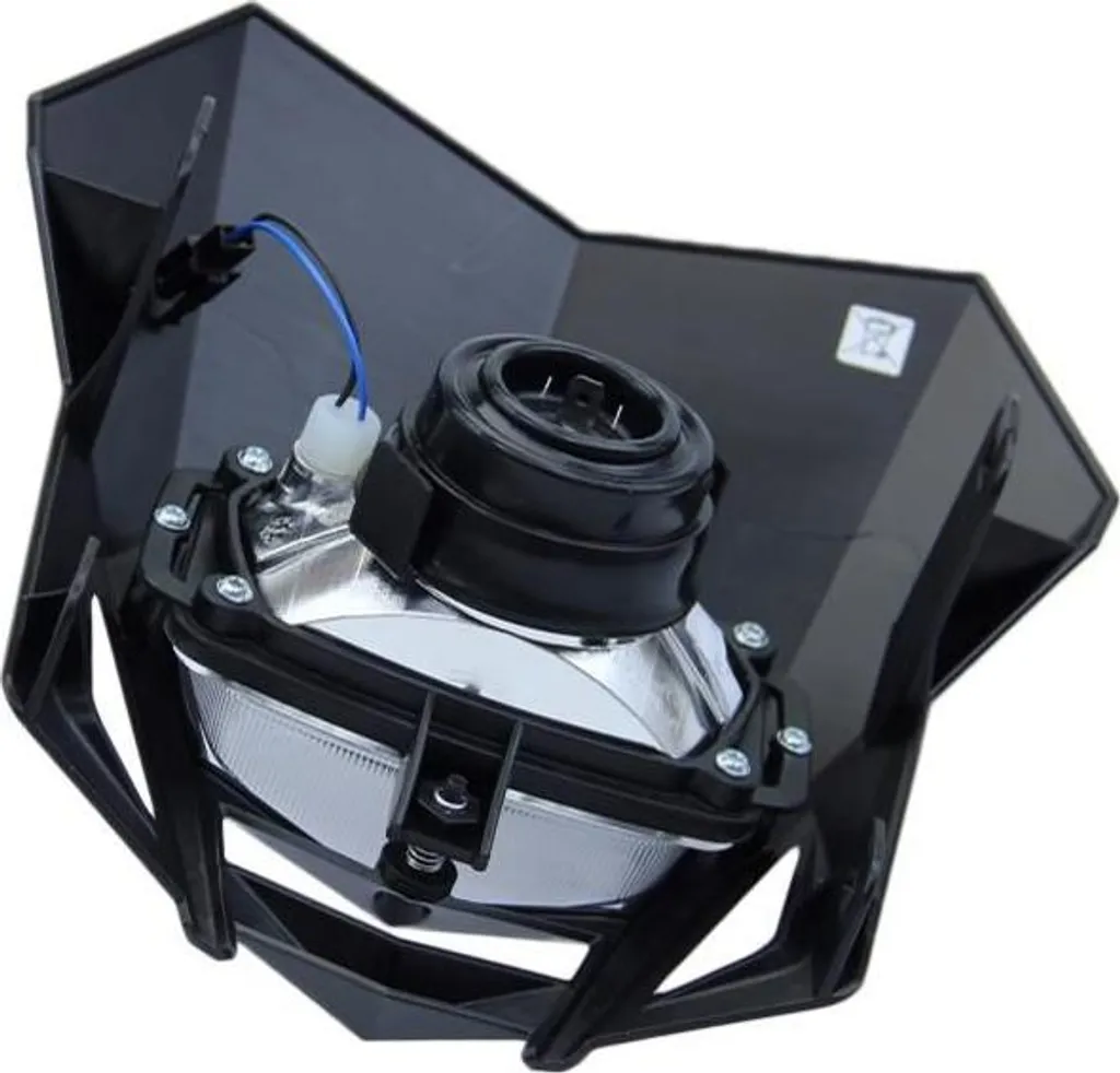 Plaque phare moto universelle Polisport LMX noir compatible Husaberg - 3