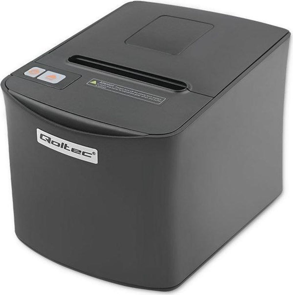 Qoltec RTP-0256 Belegdrucker | Gutschein | Thermo | High Speed | 203 dpi | USB