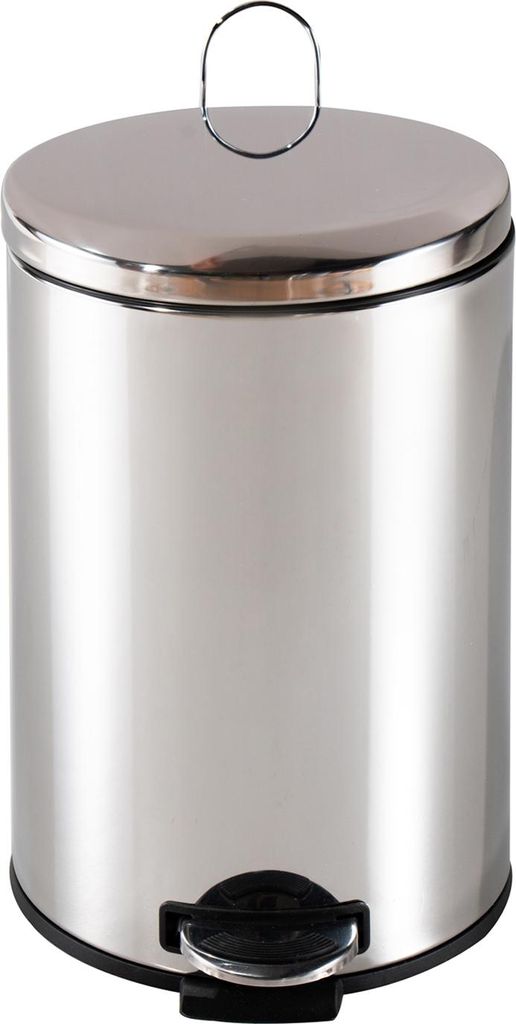 Pedalmülleimer Edelstahl Jannik 12 Liter Produktbild 