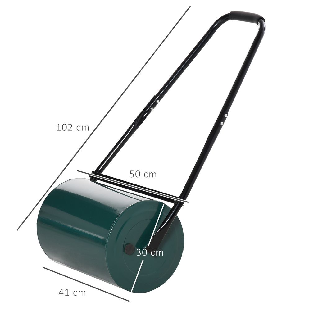 Outsunny RASENWALZE Mit U-Griff, Gartenwalze, Garte Produktbild-Vorschau 9