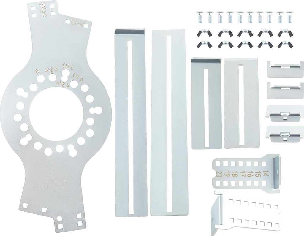 ET Messwerkzeug for 5-Loch Felgen 2014-2022 Zoll Einpassung Prüfgerät
