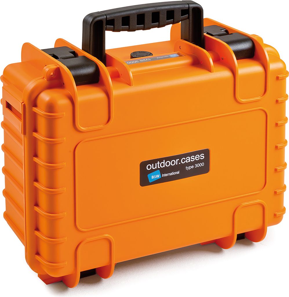 B&W Outdoor Case 3000 empty orange