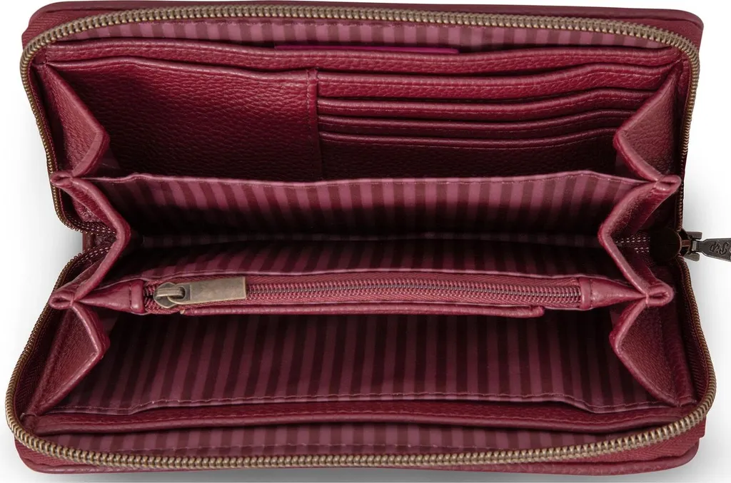 Porte-monnaie Pip Studio Willow Stripe Framboise pour Sac à Main
