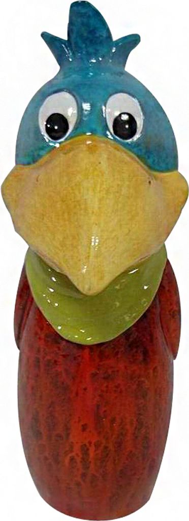 Dehner Zaunfigur Vogel, ca. 24.5 x 14 x 8.5 cm, Polyresin