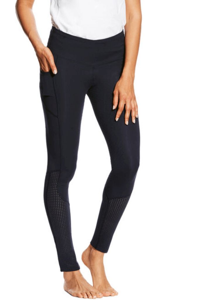 ARIAT Damen Reitleggings EOS FS TIGHT navy Silikon Vollbesatz , Größe:XS