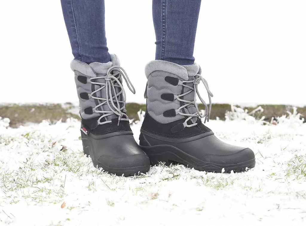 Chaussures Busse DELAT Noir Gris 38 avec Isolation Thermique Pro
