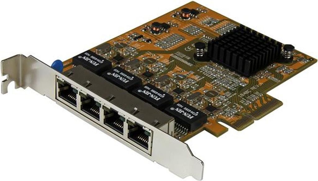 StarTech.com 4 Port PCIe Gigabit Netzwerkkarte