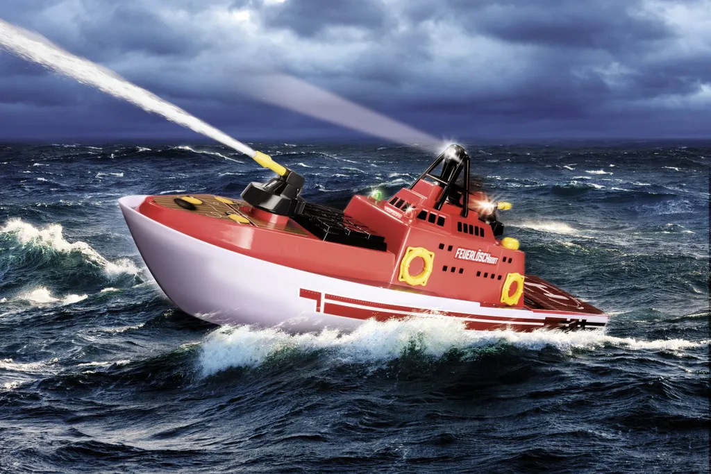 Bateau de Secours Carson RC : Modèle Réduit sans Interférence 100% RTR