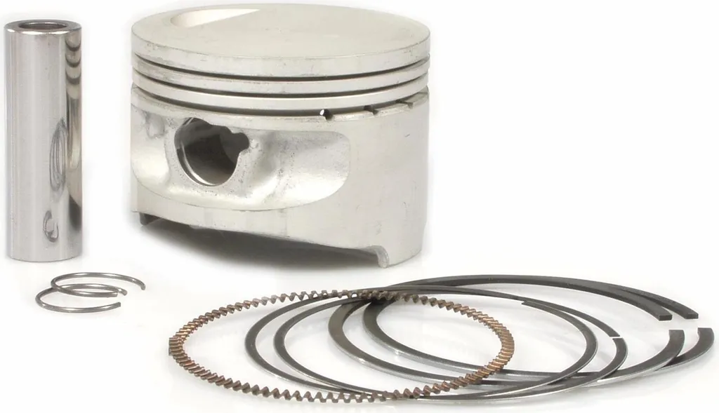 Kit Piston Complet de Rechange pour Moteur Piaggio 125 4 Temps AC