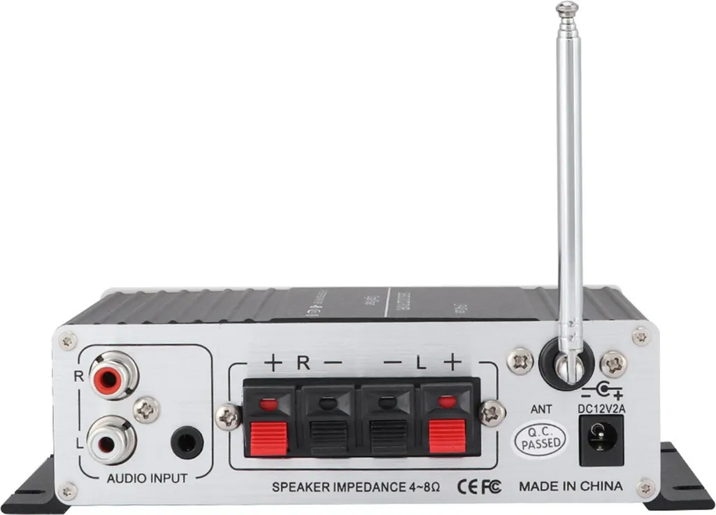 Amplificateur stéréo numérique A7 avec lecteur MP3 et télécommande - 3