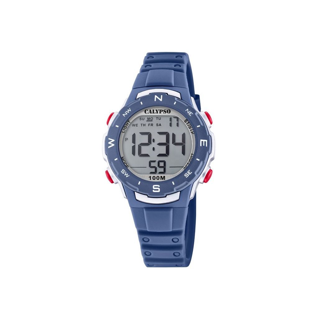 Kinder Digital Uhr Calypso Armbanduhr K5801/5