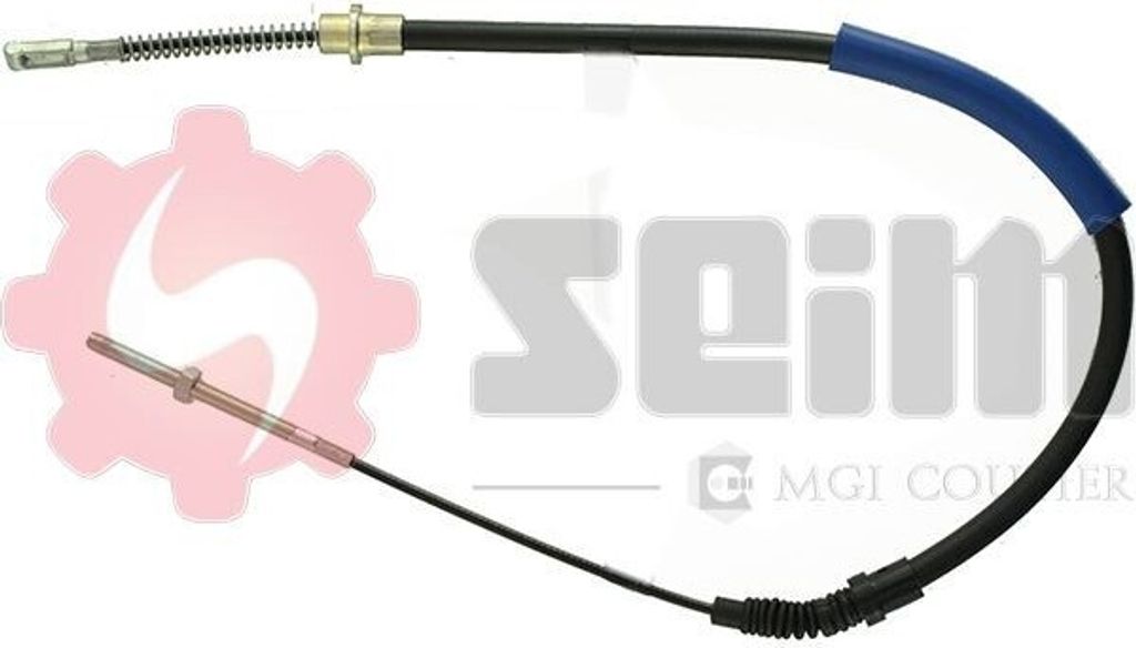 SEIM Handbremsseil Seilzug Feststellbremse passend für PEUGEOT 605 (6B) Hinten Links 203940