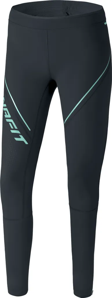 Collant running hiver femme pour courir au froid DynaFit IT 48 bleu marine