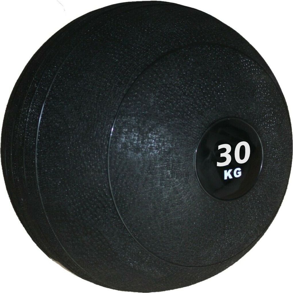 Medizinball 30 KG Slam Ball Gewichtsball Fitnessball Gummi Workout 28 cm