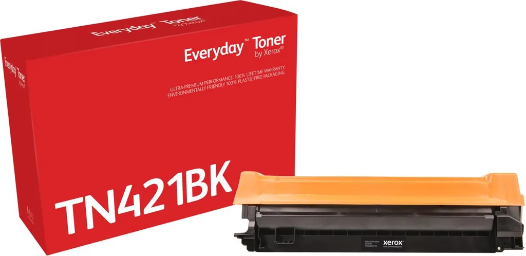 Toner noir TN-421BK compatible Brother pour éviter les traces de toner