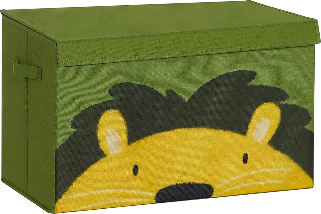 Boîte de rangement avec couvercle pour jouets - Idéal chambre d'enfant