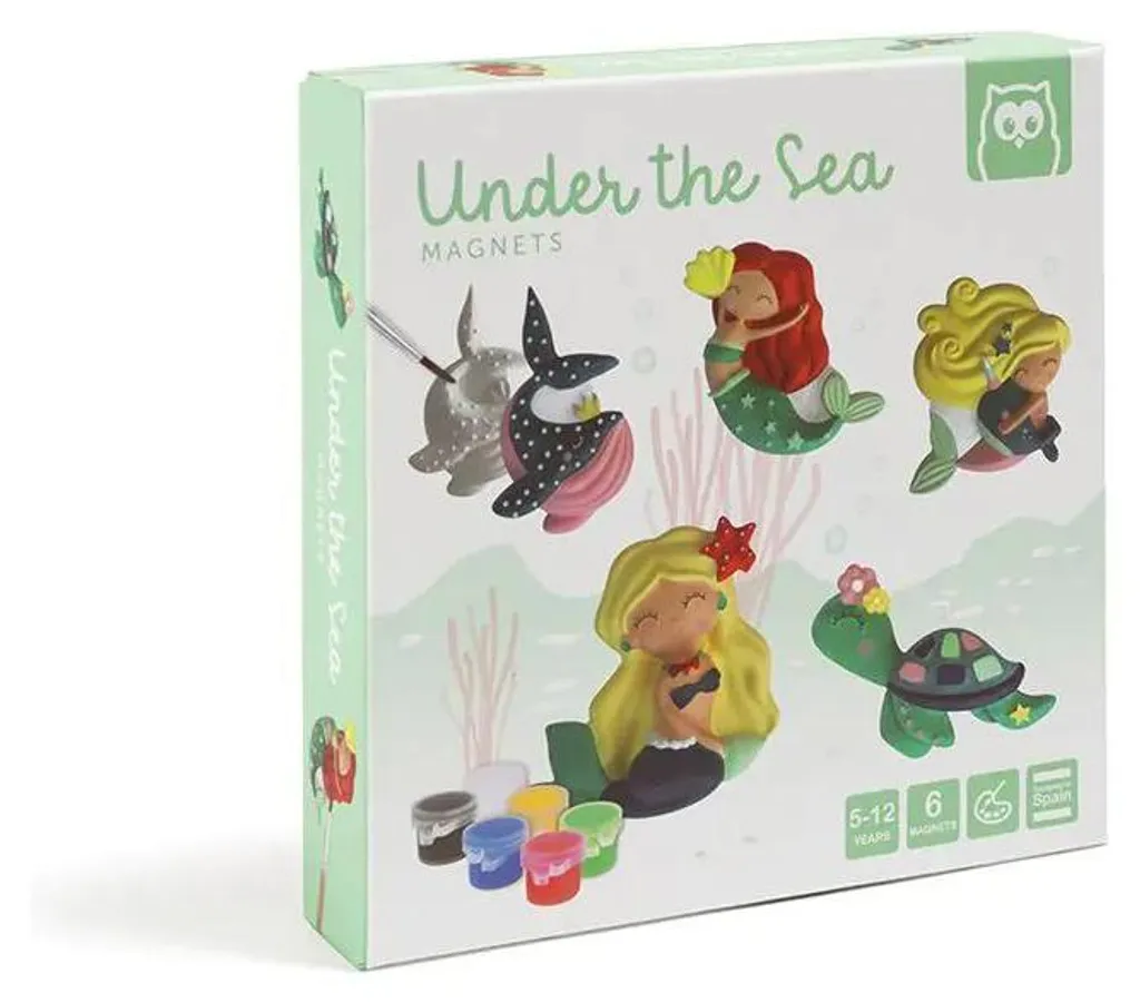 Activité manuelle enfant : Kit de bricolage aimants monde sous-marin
