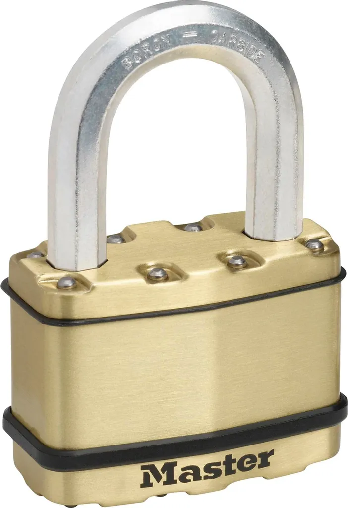 Cadenas Extérieur Robuste Étanche pour Portail et Garage en Laiton