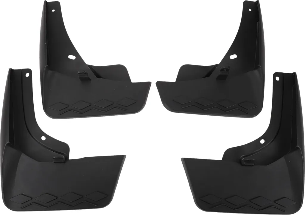 Bavettes de protection Volkswagen Tiguan L Pro lot de 4 pièces avec vis