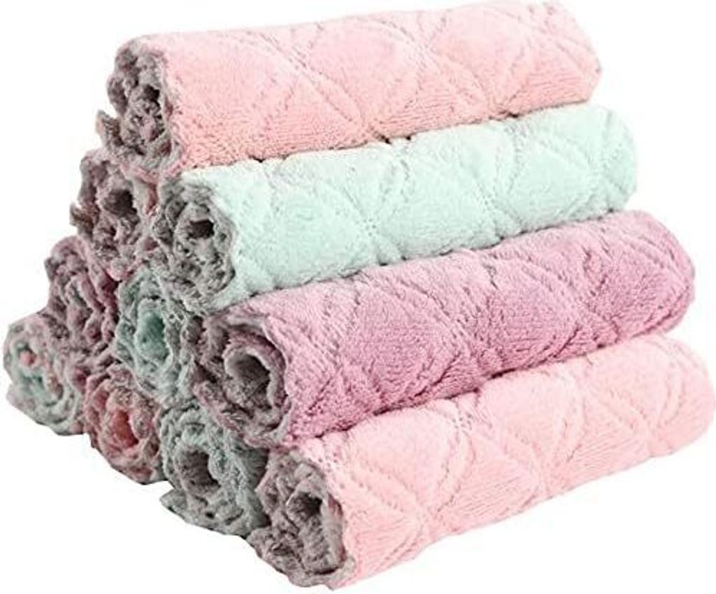 Sunlisky Mikrofasertücher Mikrofaser Putztücher Spüllappen Produktbild 