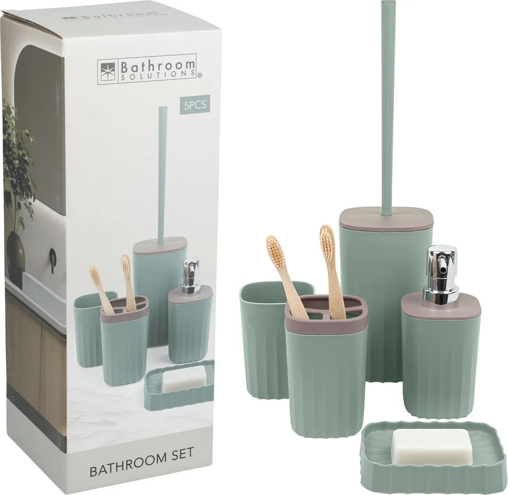 Jouet de bain éducatif vert 5 pièces Koopman en carton pour bébé et enfant
