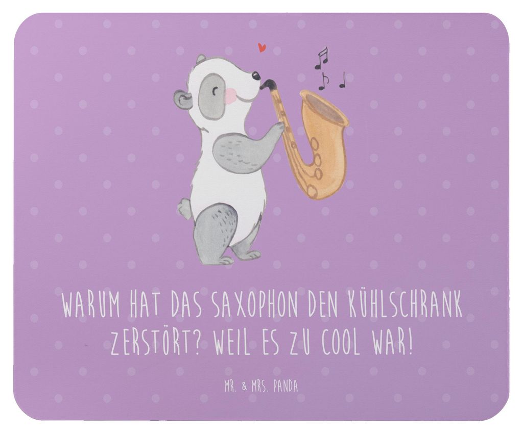 Mr. & Mrs. Panda Mouse Pad Saxophon Kühlschrank - Produktbild 