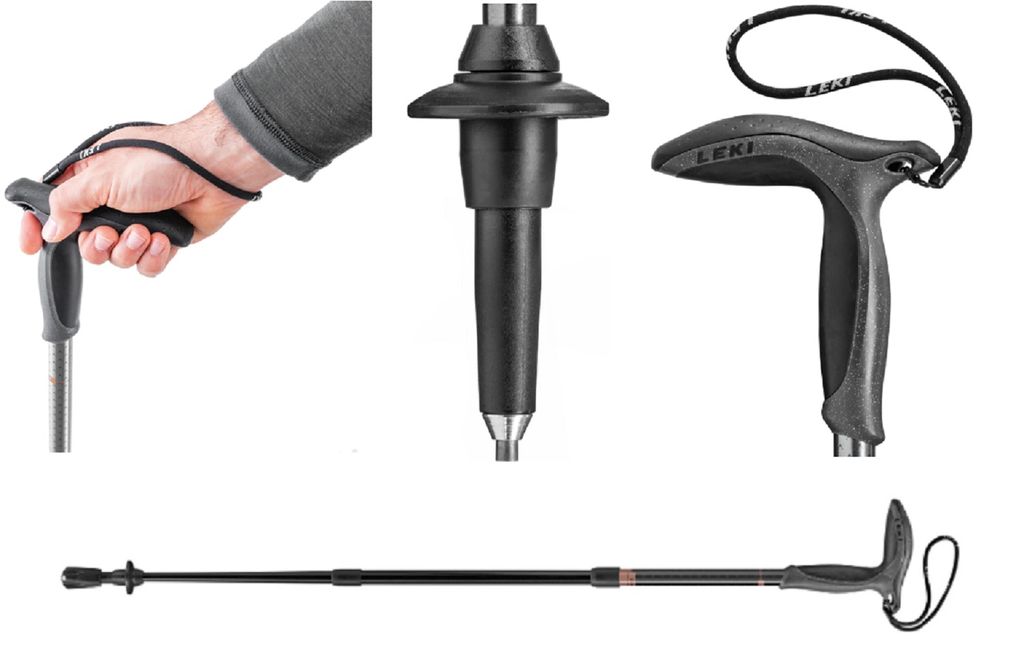 Leki Super Micro 66 - 90 cm Teleskop Wanderstock Produktbild 