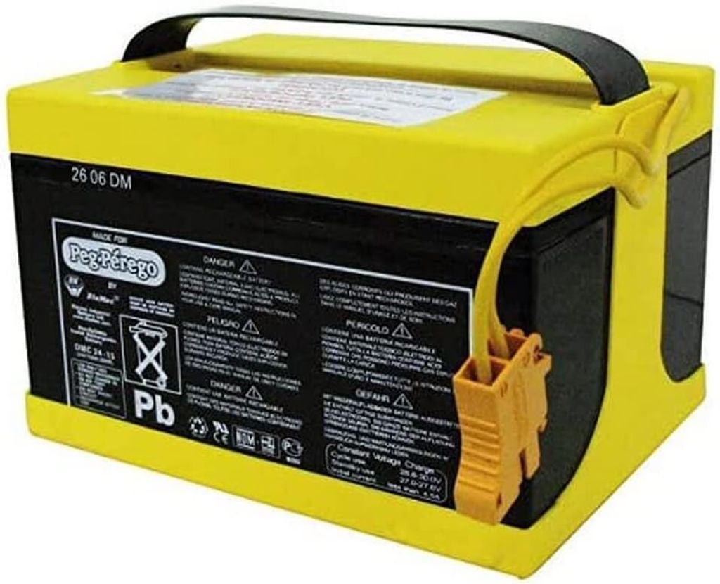 Peg Perego akumulator kwasowo-ołowiowy 24 V, 8 Ah do Zdjęcie produktu 