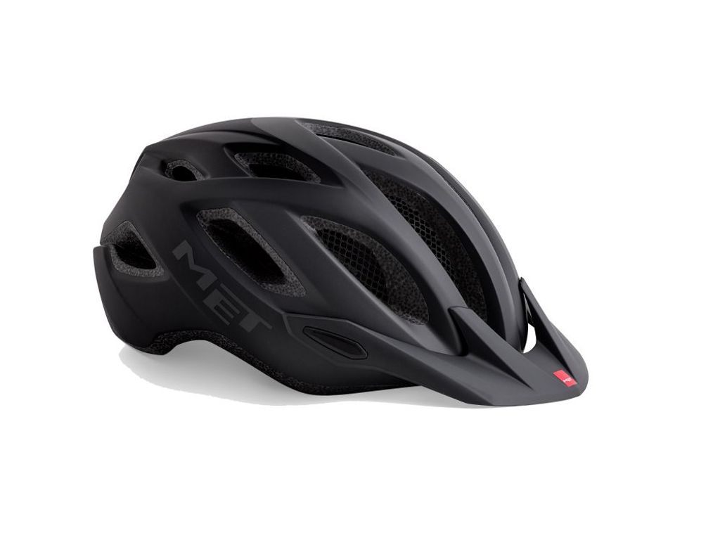 MET MTB Helm Crossover, schwarz
