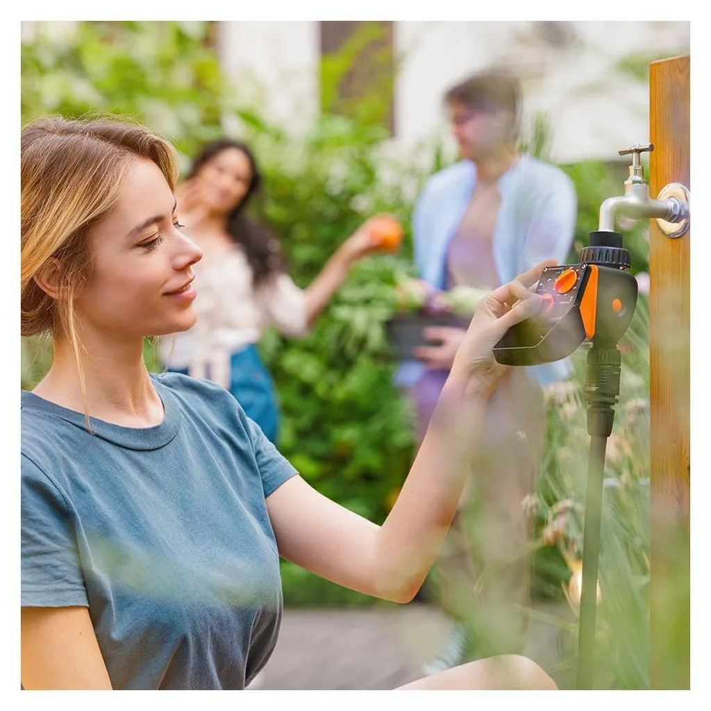 Programmateur d'arrosage Claber Aquauno Select pour balcon et potager - 7