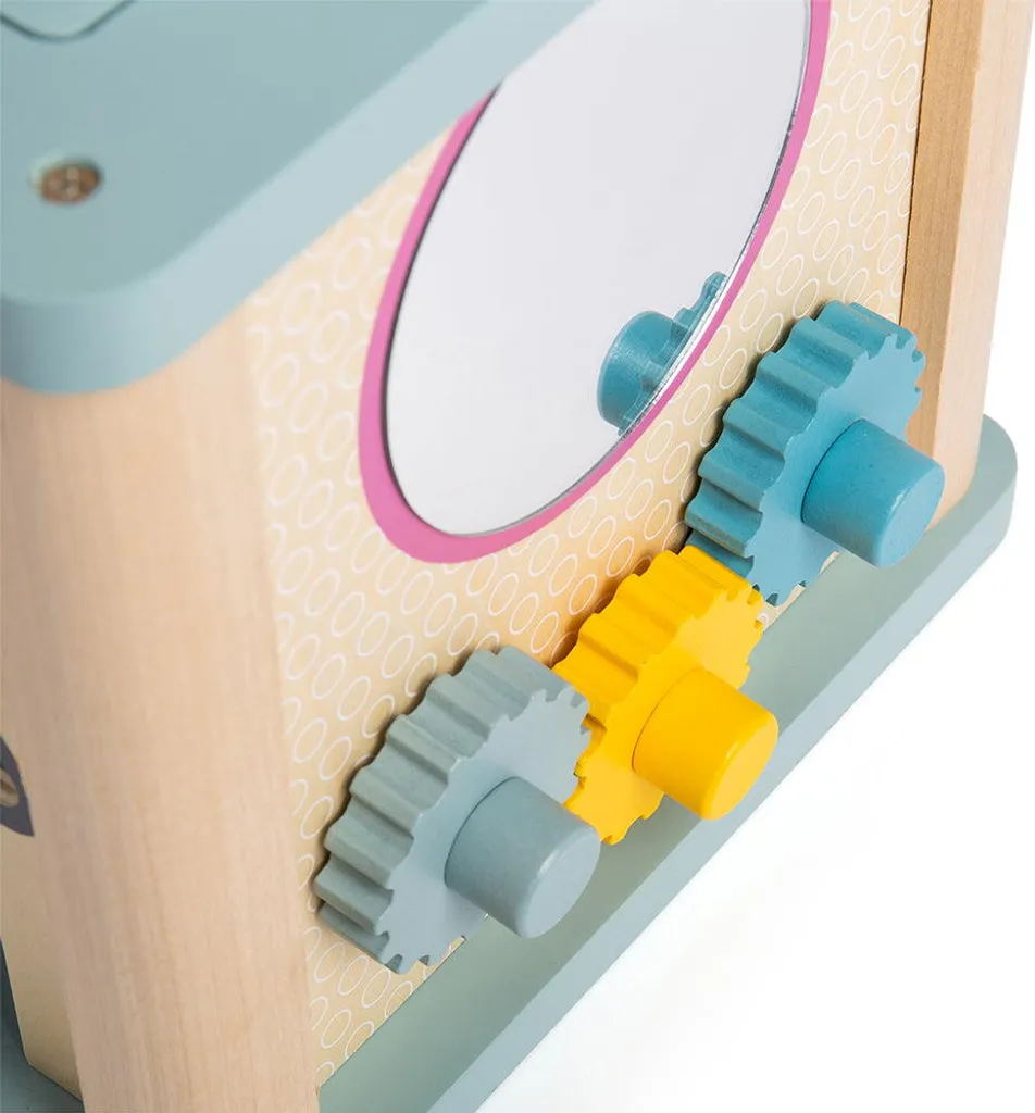 Cube d'éveil motorisé pour occuper bébé et développer sa dextérité - 2