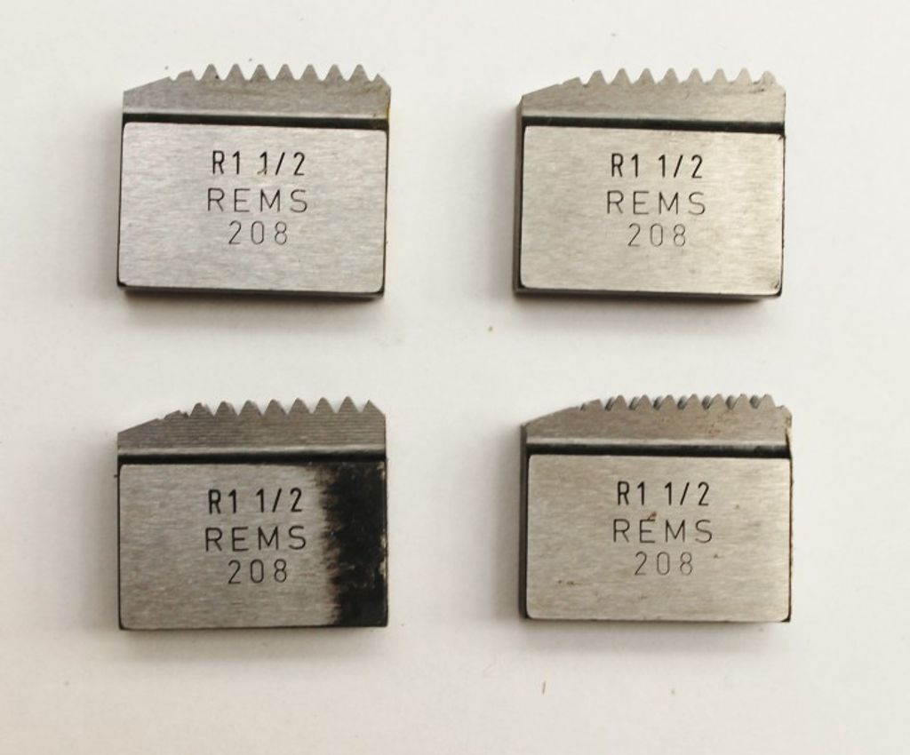 Rems Schneidbacken für Eva / Amigo R 1 1/2 Zoll Rohrgewinde rechts