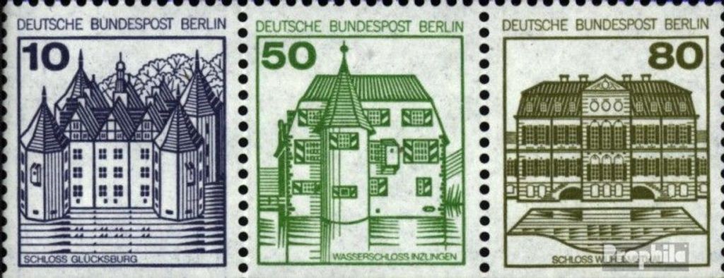 Briefmarken Berlin (West) 1982 Mi W80 gestempelt Burgen und Schlösser