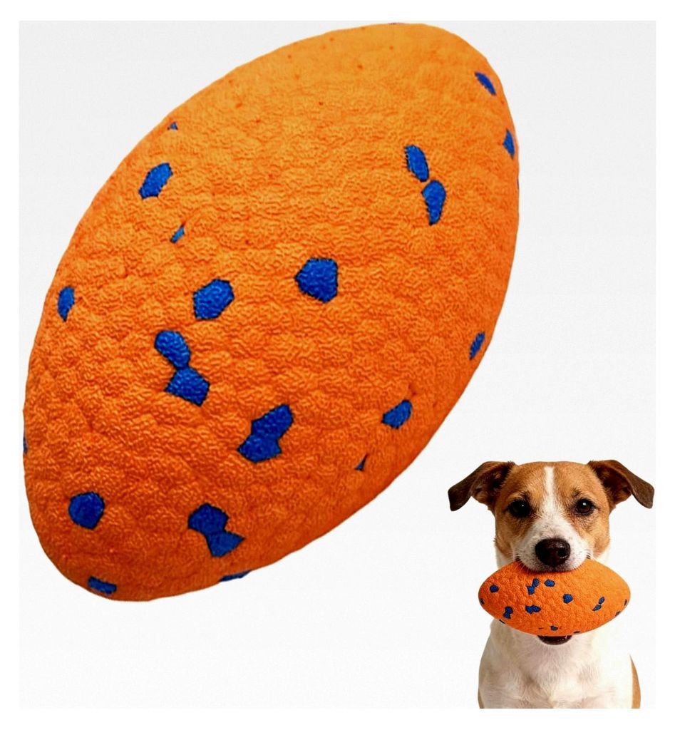 Interaktives Hundespielzeug Ball, unzerstörbarer Hundeball für Intelligenzspiele, robuster Ball für Hunde, schwimmfähig für Wasseraktivitäten...