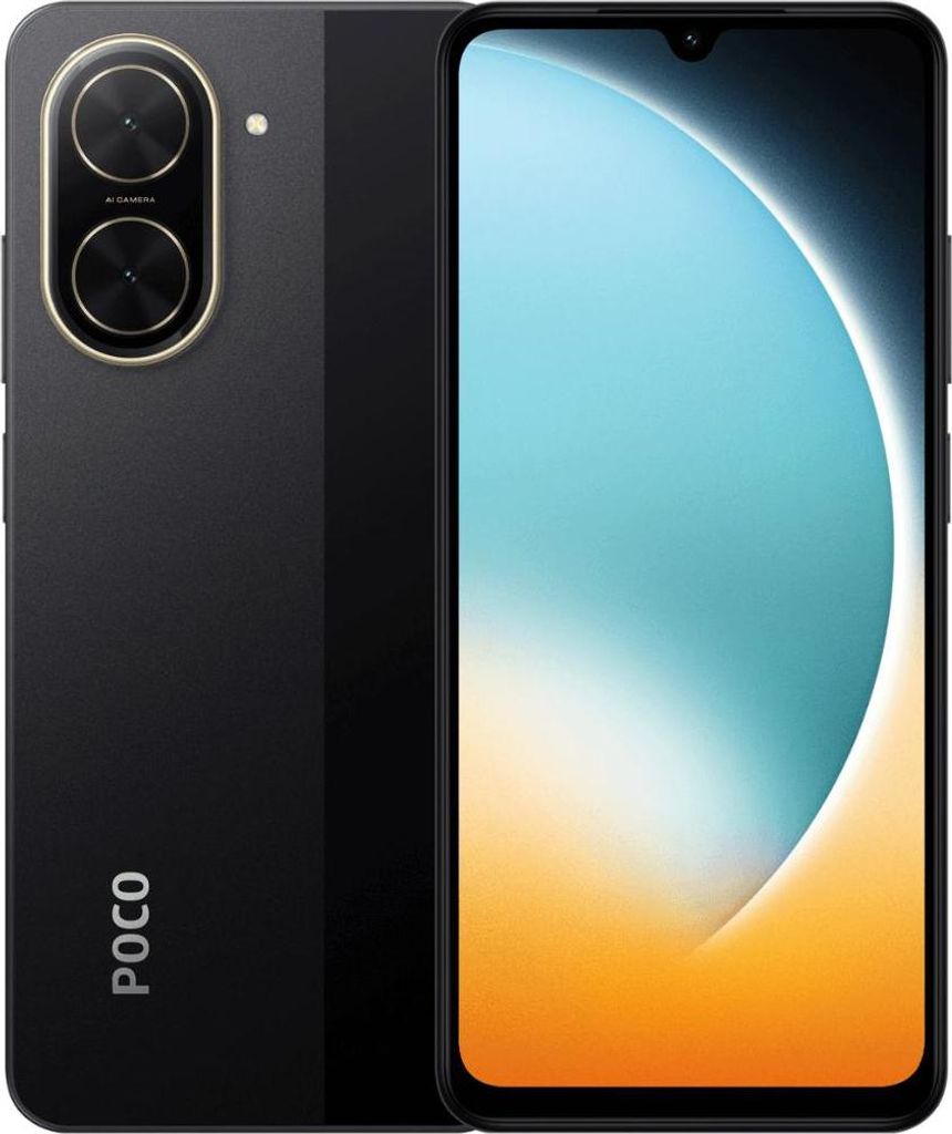 Xiaomi Poco C71 LTE 128GB 4GB RAM Dual Schwarz EU Produktbild 