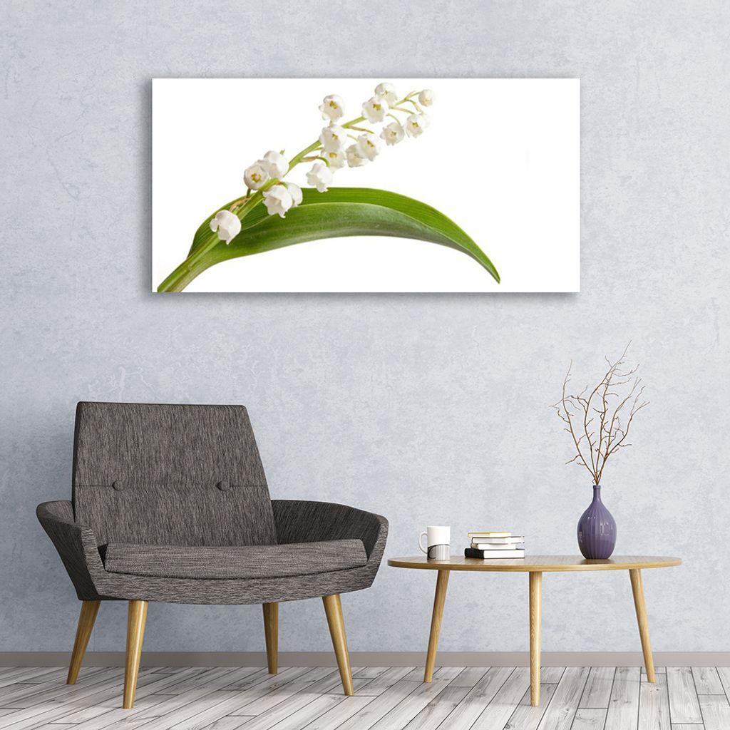Glasbilder 120x60 Wandbild Druck auf Glas Blumen Pflanzen