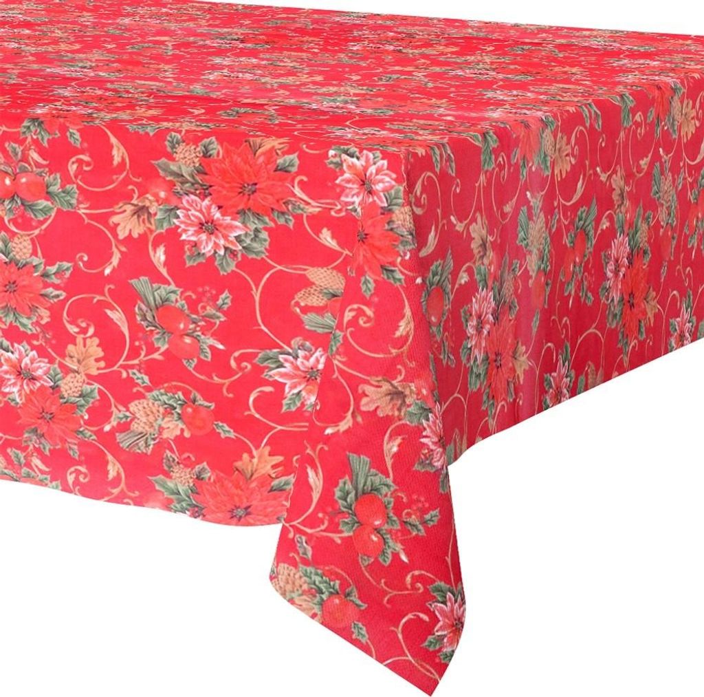 Vánoční ubrus odolný proti skvrnám 180x130 cm Obrázek produktu 