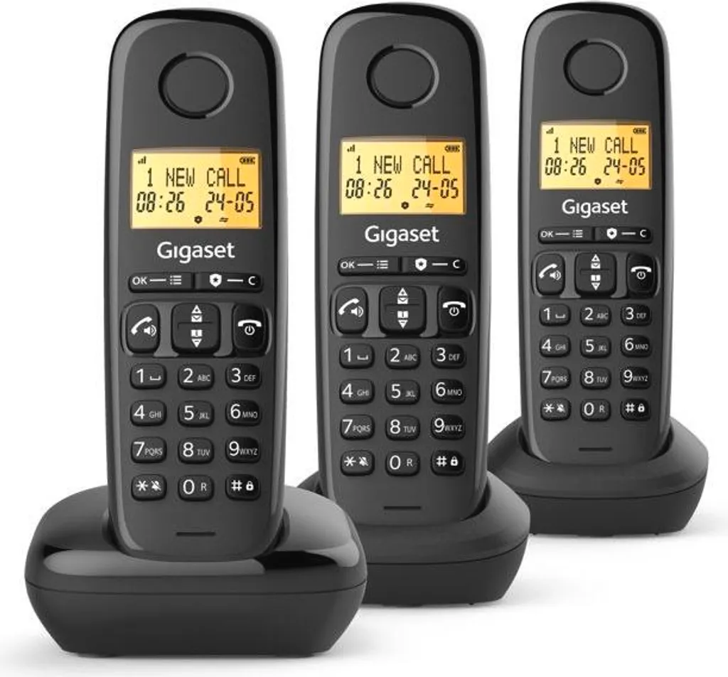 Recensione Gigaset Basic 100 Trio: Telefono Trio Nero Conveniente
