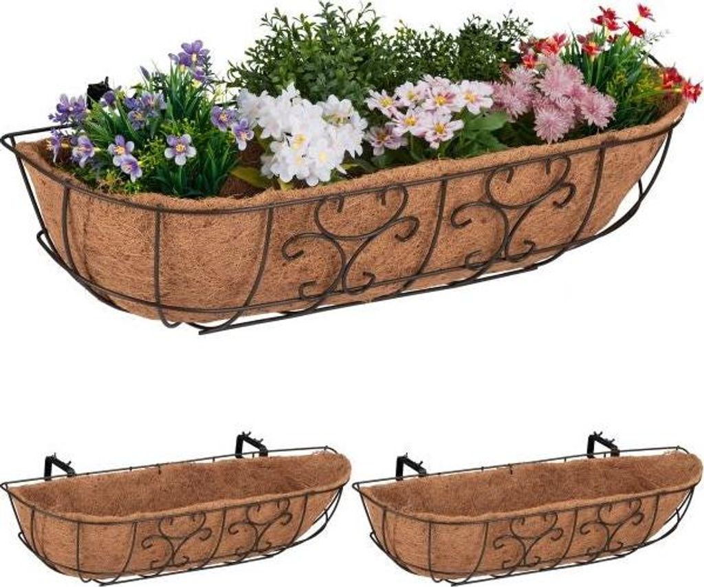 Blumenkasten Balkon 3er Set