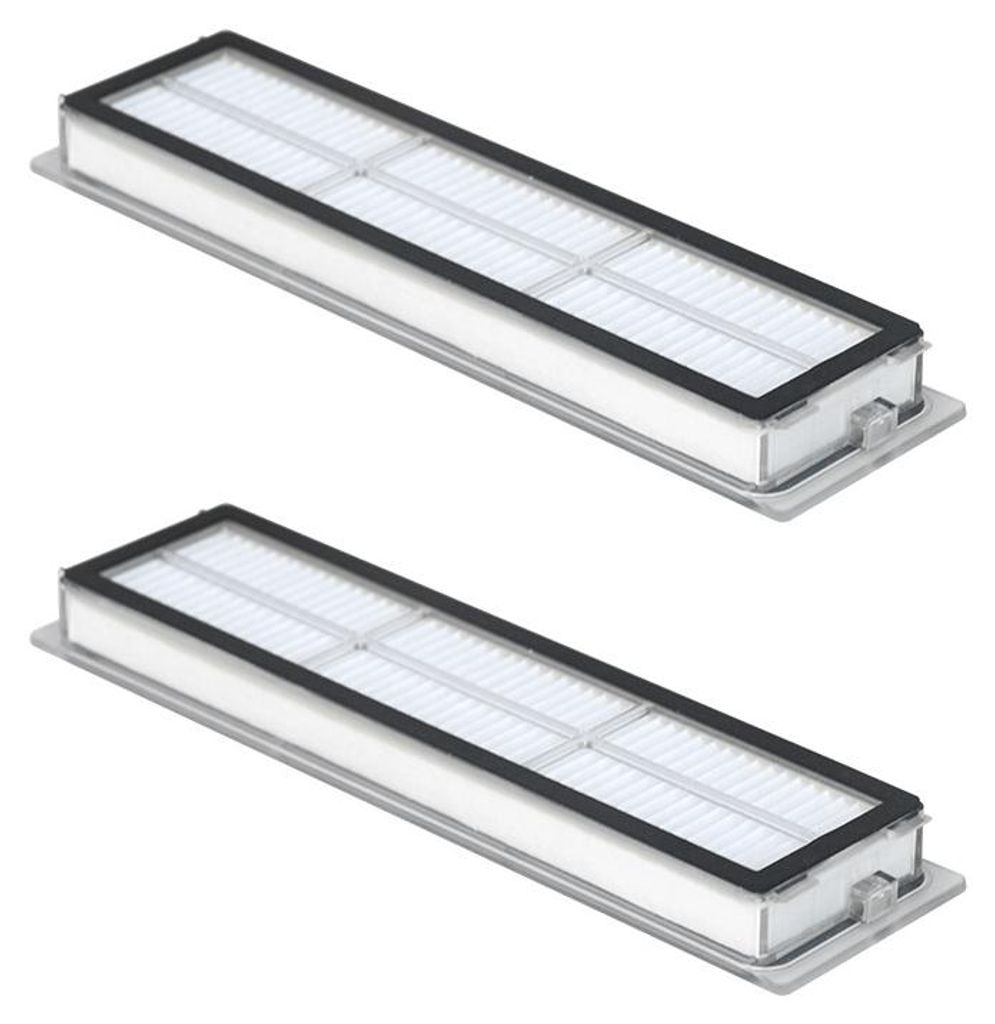 2x Trade-Shop HEPA-Filter / Feinstaubfilter / Luftfilter mit Rahmen für Xiaomi Dreame Bot L10 Pro, Bot Z10 Pro, D9, D9 Max, W10, W10 Pro Saugroboter