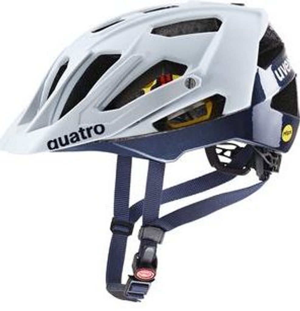 Uvex Quatro CC Mips Helm – grau-raumfahrt-dunkelblau größe Produktbild 