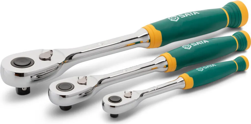 Set di cricchetti Sata 1/4", 3/8", 1/2" 72Z