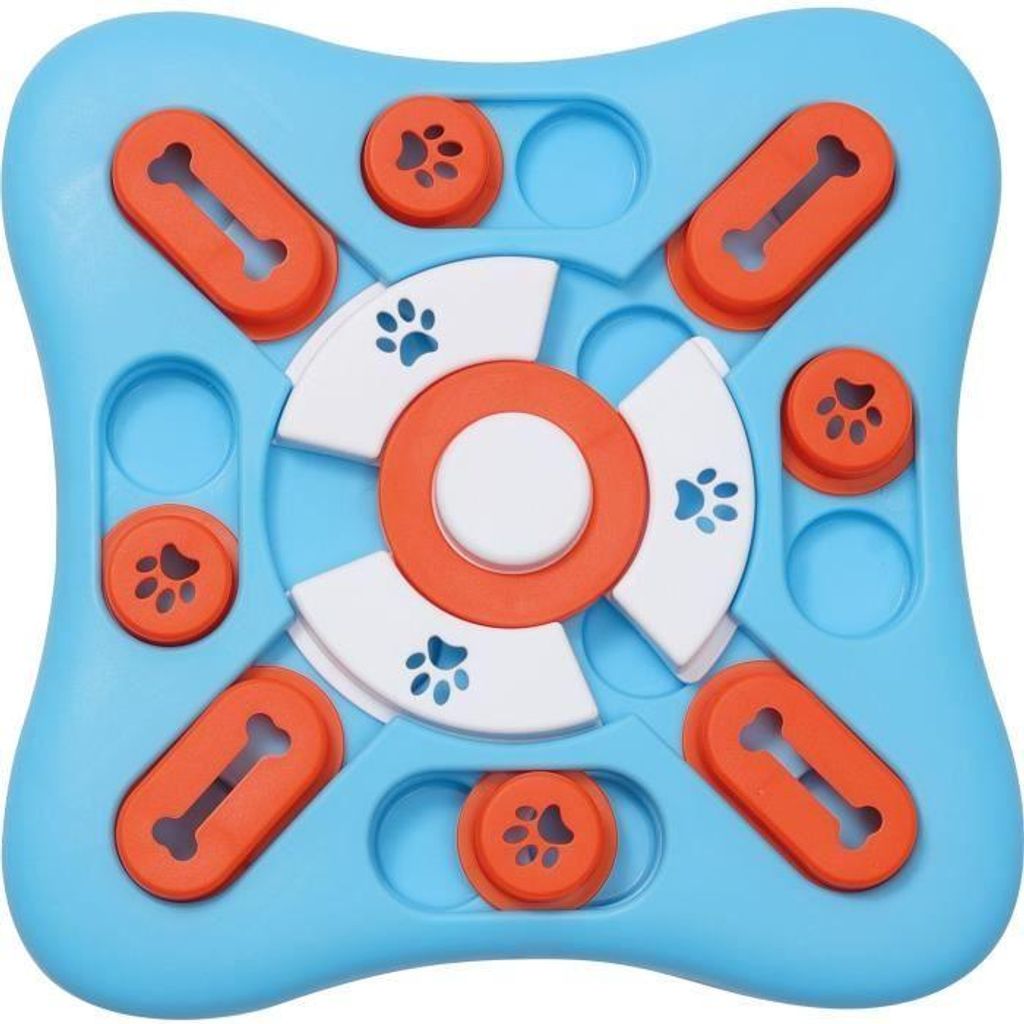 Intelligenzspielzeug für Hunde M PETS Copernic, Level 2 Mittel, 25 x 25 x 3 cm, Gehirntraining, Anti-Rutsch