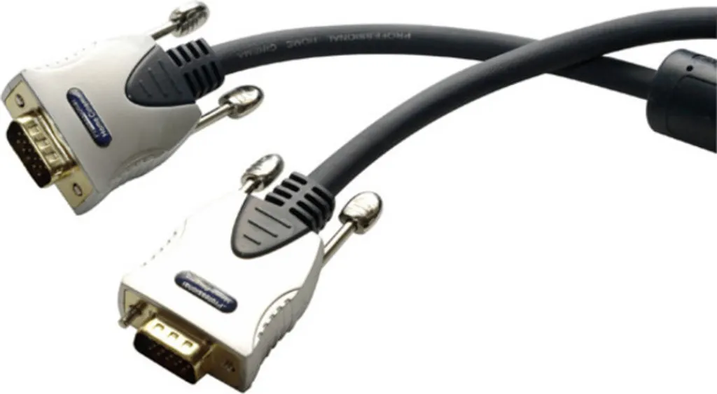 Câble Moniteur VGA Mâle vers Mâle shiverpeaks pour Écran PC et Projecteur
