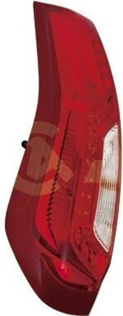 Optique de phare arrière gauche pour X-Trail T31 avec platine incluse