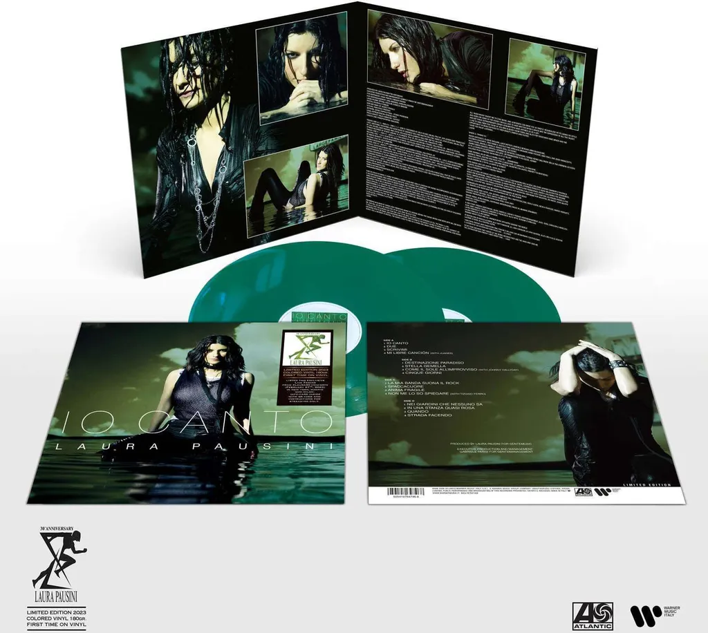 Vinyle Laura Pausini Io Canto 180g Édition Limitée Numérotée Vert Foncé