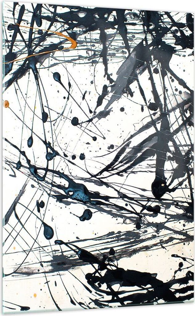 Bilder auf glas - Einteilig - Abstraktion modern - 70x100cm - Glasbilder - Wandbilder - Bilder - zum Aufhängen bereit - Wanddekoration aus Glas - ...